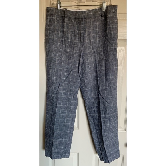 Ann Taylor Curvy Fit Women’s Size 8 Linen Blend Slacks - Picture 1 of 4